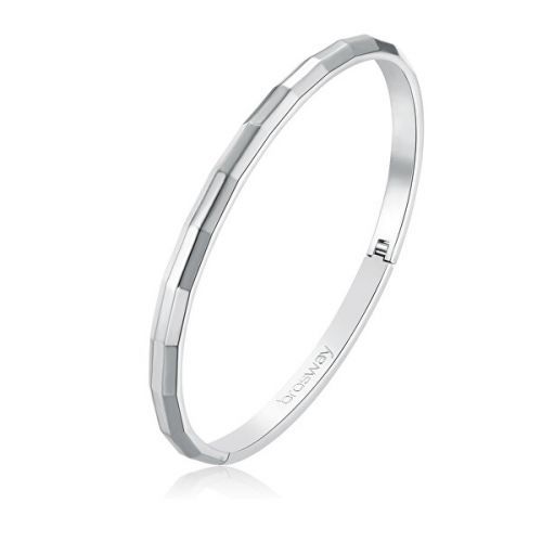 Brosway Minimalistický pevný náramok z ocele With You BWY2 6 cm