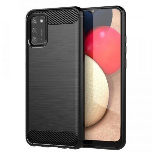 Puzdro Carbon Bush TPU pre Oppo Reno 4  - Čierna KP13621