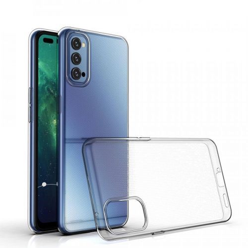 Puzdro Ultra Clear TPU pre Oppo Oppo Reno 4  - Transparentná KP13668