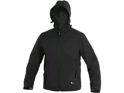 Bunda CXS LAVAL, pánska, čierna, veľ. 2XL
