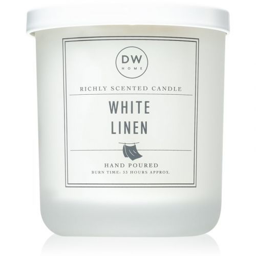 DW Home White Linen vonná sviečka 264 g