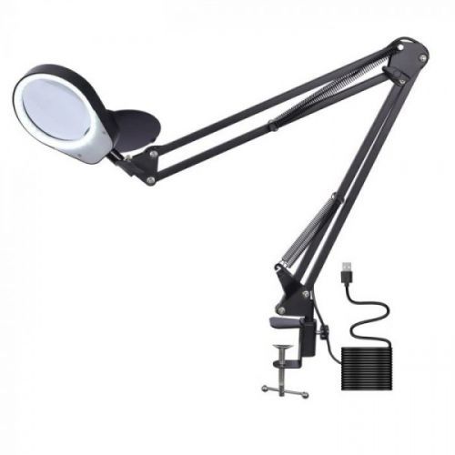 Stolová LED lupa s 2 šošovkami