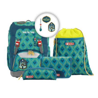 Školský ruksak Step by Step - 5-dielny set GRADE - Zázračný zámok, AGR