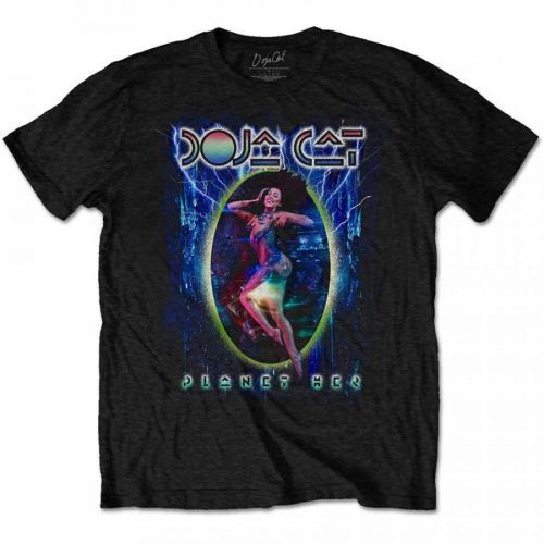 Doja Cat tričko Planet Her Čierna XXL