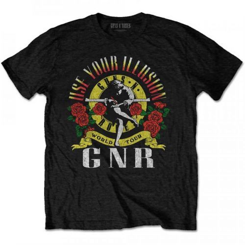 Guns N’ Roses tričko UYI World Tour Čierna XXL
