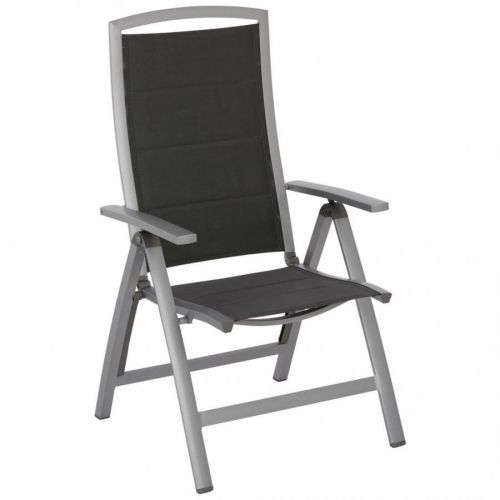 Ambia Garden ZÁHRADNÉ SKLÁPACIE KRESLO, kov, textil