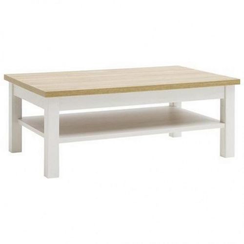 Livetastic KONFERENČNÝ STOLÍK, biela, farby dubu, kompozitné drevo, 114/70/46 cm