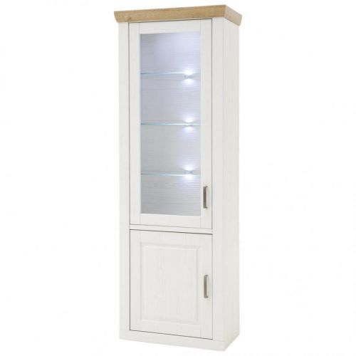 Livetastic VITRÍNA, farby dubu, farby pínie, 73/210/40 cm