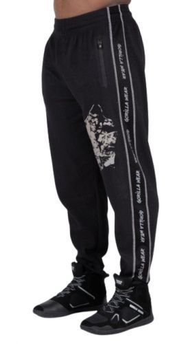 Gorilla wear pánské tepláky buffalo old school pants black/grey