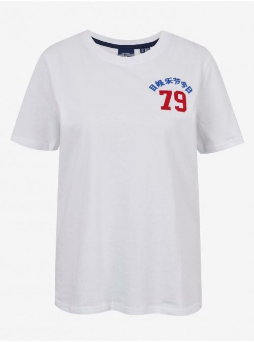 Tričká s krátkym rukávom pre ženy Superdry - biela
