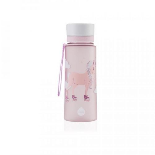 Ružová fľaša Equa Unicorn, 600 ml