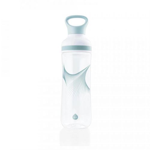 Modro-biela fľaša na vodu Equa Flow Wave, 800 ml