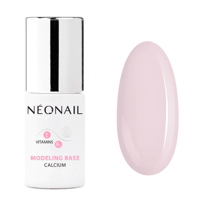 Neonail modelovacia báza Calcium Basic Pink 7,2 ml