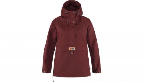 Fjällräven Vardag Anorak W Bordeaux Red bordová F87009-347