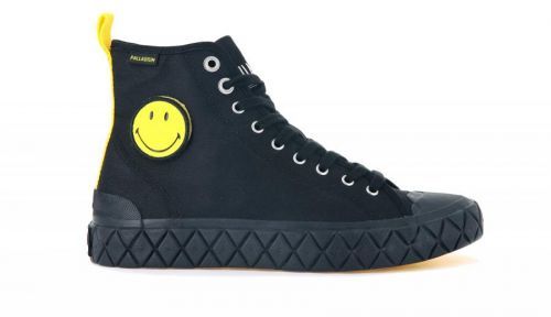 Palladium Palla Ace Smiley Mid čierne 77177-008-M