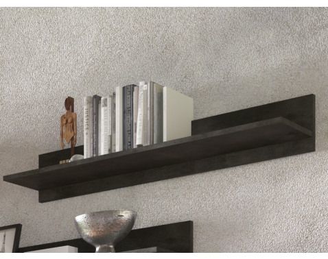 Nástenná polica Kassel, vintage optika kovu%