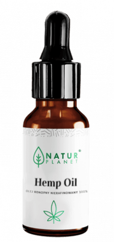 Natur Planet - Konopný olej Objem: 30 ml