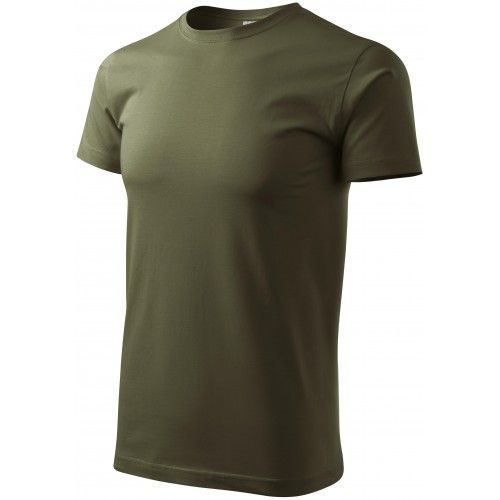 Pánske tričko jednoduché, military, XS