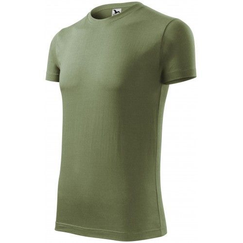 Pánske módne tričko, khaki, S