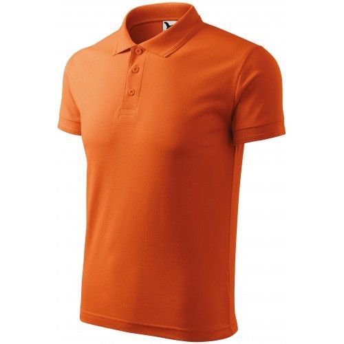 Pánska voľná polokošeľa, oranžová, S