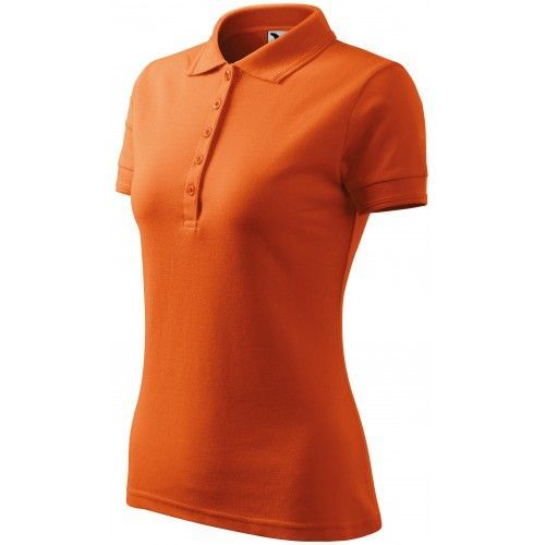 Dámska elegantná polokošeľa, oranžová, XS