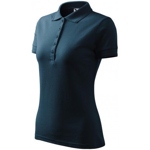 Dámska elegantná polokošeľa, tmavomodrá, XS