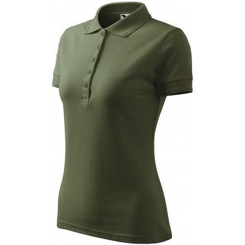 Dámska elegantná polokošeľa, khaki, XS
