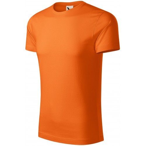 Pánske tričko, organická bavlna, oranžová, S