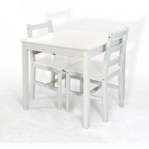 Sada Stôl A 2 Stoličky Matias Biela