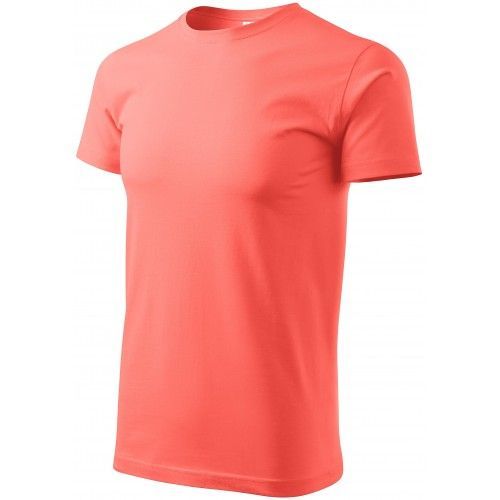 Tričko vyššej gramáže unisex, koralová, XS