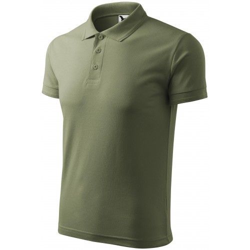 Pánska voľná polokošeľa, khaki, S