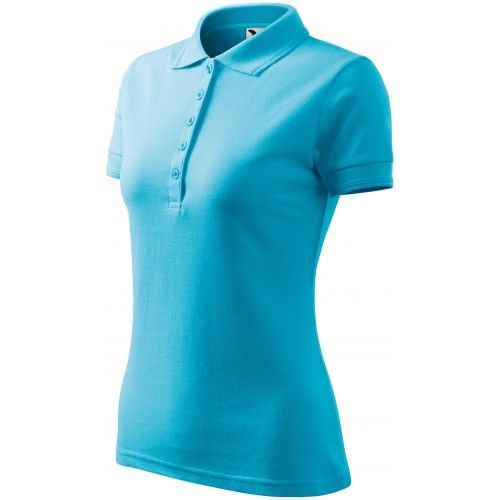 Dámska elegantná polokošeľa, tyrkysová, XS