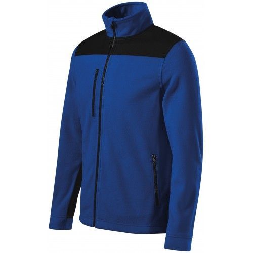 Hrejivá unisex fleecová bunda, kráľovská modrá, S