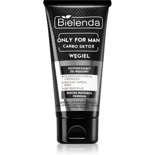 Bielenda Only for Men Carbo Detox zmatňujúci čistiaci gél pre mužov 150 g