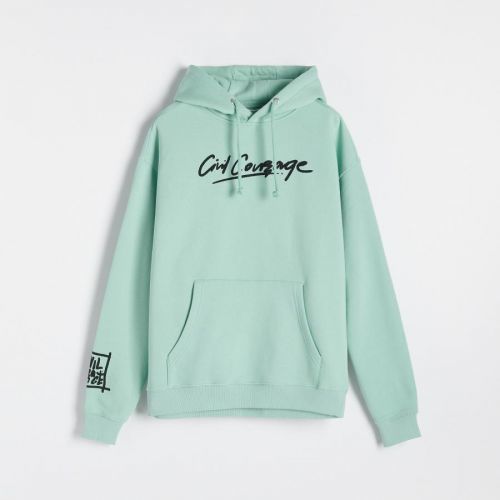Reserved - Men`s jogging top - Zelená