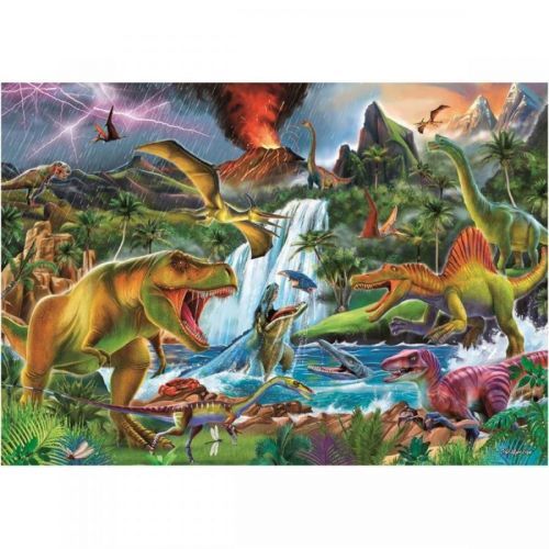Dino Boj dinosaurov 100 XL puzzle