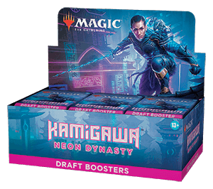 Wizards of the Coast Magic the Gathering Kamigawa: Neon Dynasty Draft Booster Box