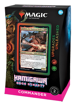 Wizards of the Coast Magic the Gathering Kamigawa: Neon Dynasty Commander - Upgrades Unleashed