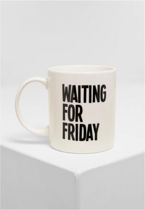 Waiting For Friday Cup white - One Size