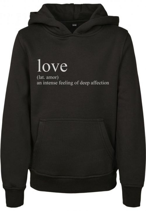 Mister Tee Kids Love Definition Hoody black - 110/116
