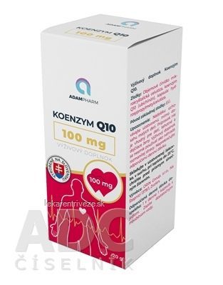 ADAMPharm KOENZYM Q10 100 mg cps 1x60 ks