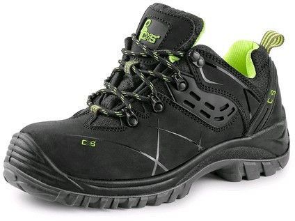 Obuv poltopánka CXS Universe Comet S3 čierno-zelená, veľ. 46
