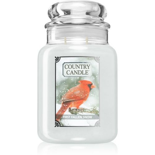 Country Candle First Fallen Snow vonná sviečka 680 g