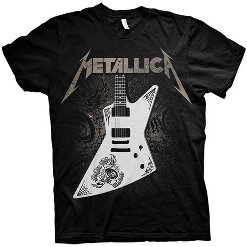 Metallica tričko Papa Het Guitar Čierna XXL