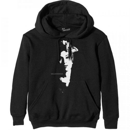 Amy Winehouse mikina Scarf Portrait Čierna XXL