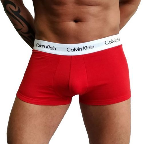 Pánske boxerky NB2518A-XKW - Calvin Klein červená L