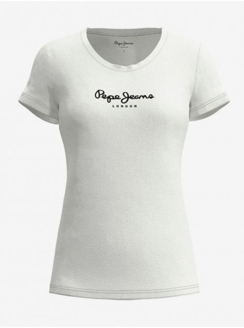 Biele dámske tričko Pepe Jeans New Virginia