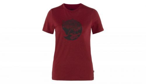 Fjällräven Abisko Wool Fox SS W bordová F84118-346-555