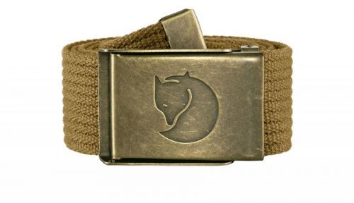 Fjällräven Canvas Bras Belt Buckhweat Brown svetlohnedé F77297-232