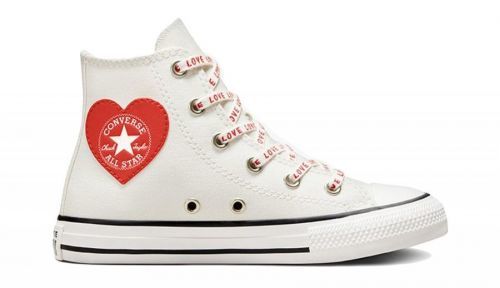 Converse Chuck Taylor All Star Crafted with Love High Top Little/Big Kids biele A01604C